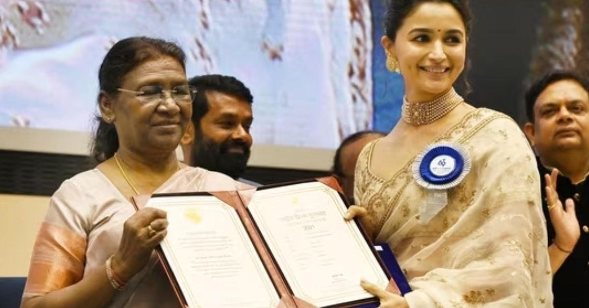 69th National Awards outfits by celebrities