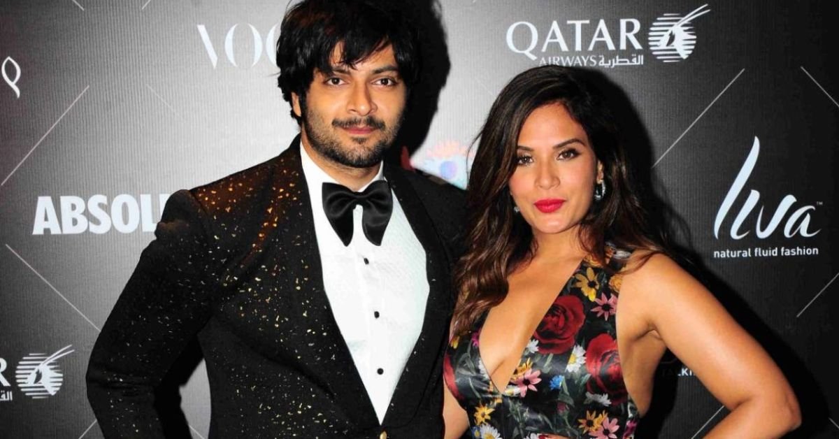 Ali Fazal and Richa Chadha