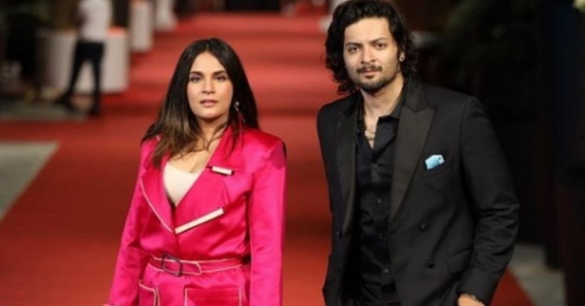Ali Fazal and Richa Chadha