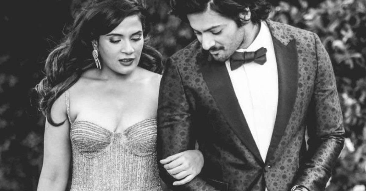 Ali Fazal and Richa Chadha