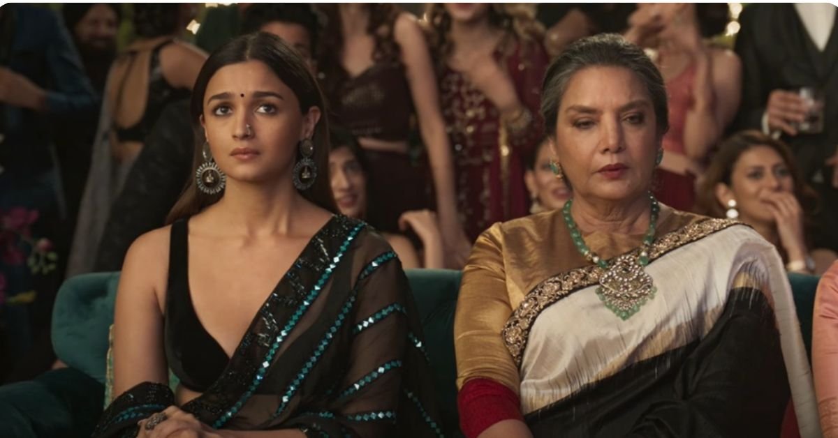 Alia Bhatt Saree In Rocky Aur Rani Ki Prem Kahani