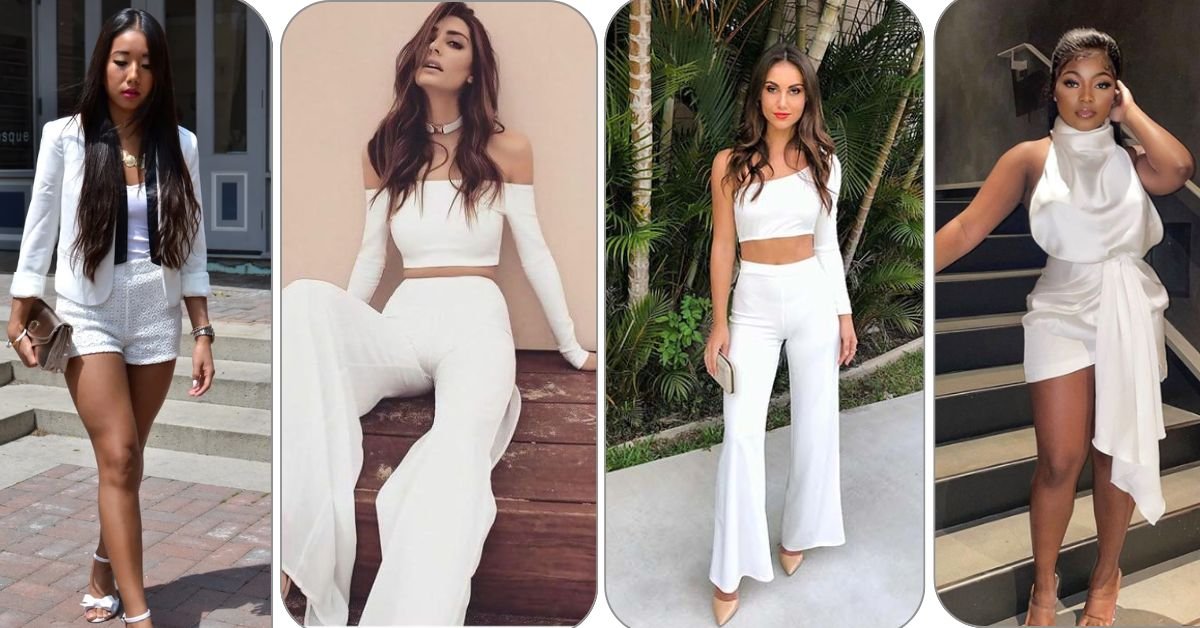 All white party outfits
