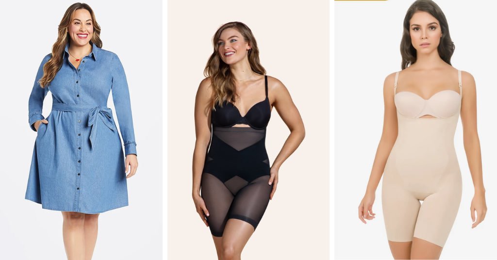 Way to hide your lower belly pooch