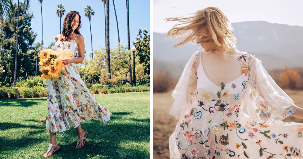 Floral Outfits For Summer