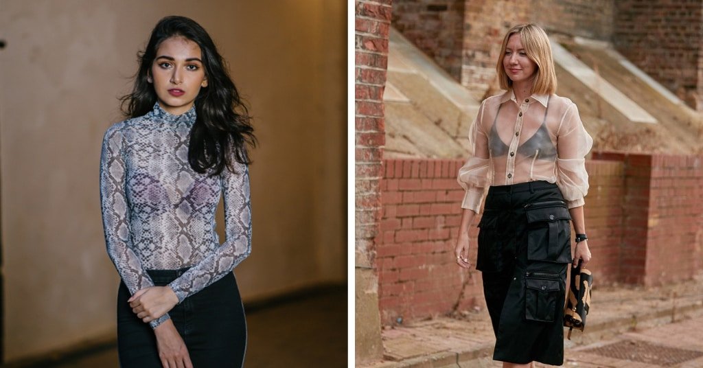 Best Stylish Ways to Wear Sheer Tops