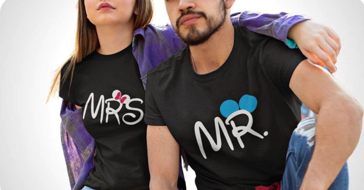 Couple t-shirts outfits 