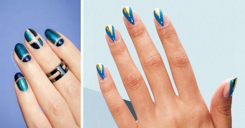 Exploring the Sophistication: 12 Best Blue Nail Art Designs
