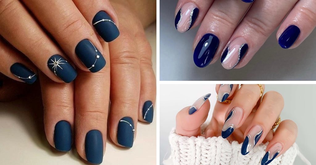 Exploring the Sophistication: 12 Best Blue Nail Art Designs