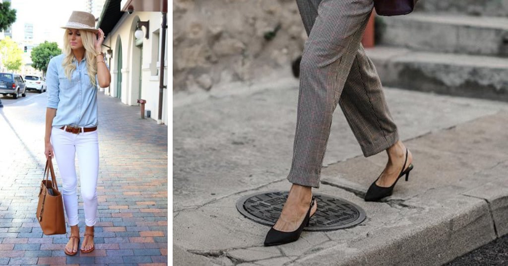 How To Wear Kitten Heels With Jeans