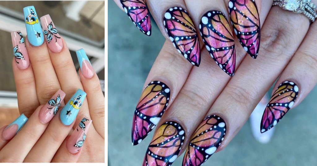 Best 20 Butterfly Nail Design Ideas You Should Try
