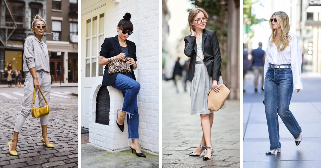 How To Wear Kitten Heels With Jeans