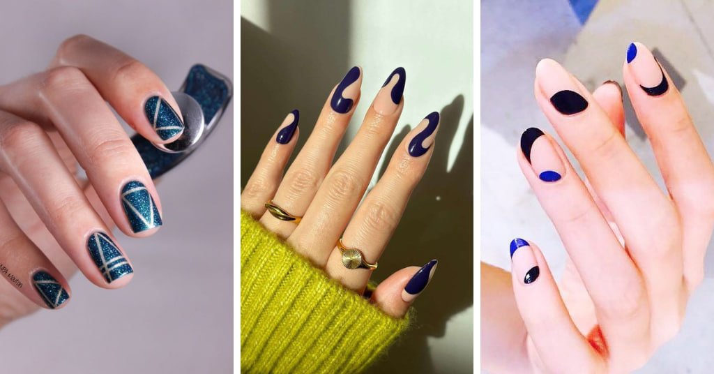 Exploring the Sophistication: 12 Best Blue Nail Art Designs