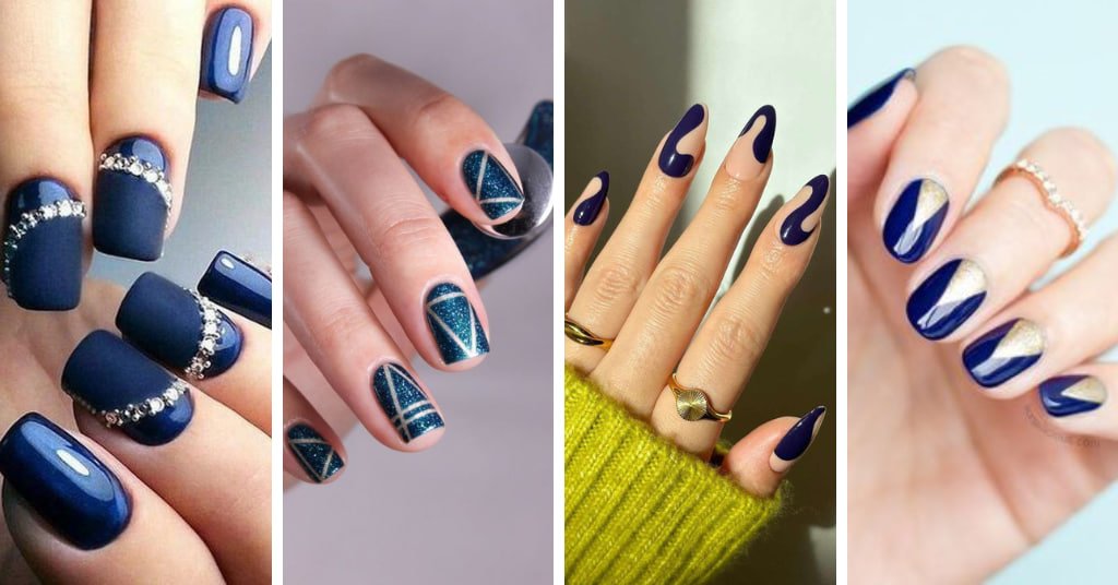 Exploring the Sophistication: 12 Best Blue Nail Art Designs