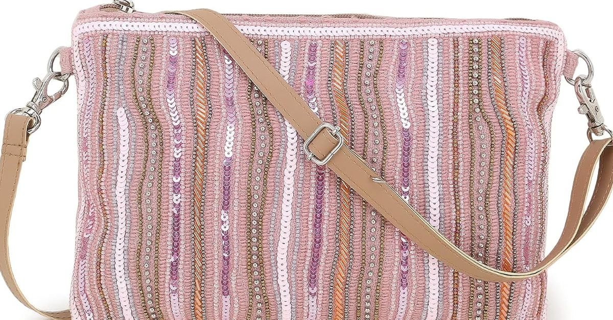 Festive Bags: Sequined Sling Bags
