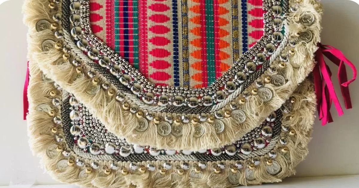 Festive Bags: Jute and Fabric Clutches