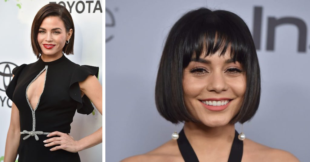 Hairstyle for round face to look slim