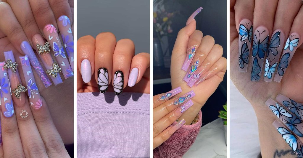 Best 20 Butterfly Nail Design Ideas You Should Try