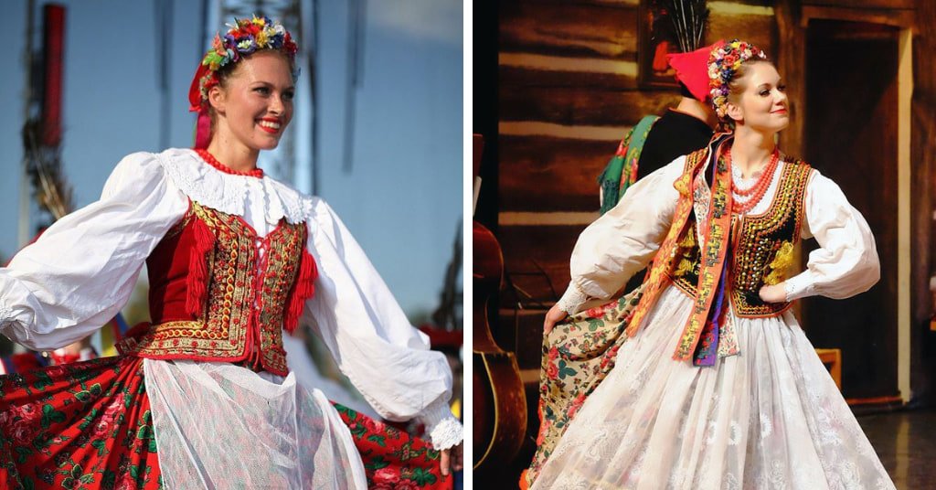 Polish Folk costume for women