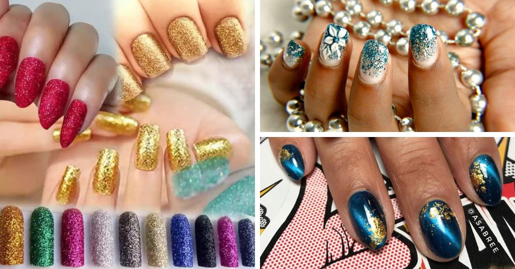 Glamour in Every Swipe - Exploring Glitter Nail Art Trends