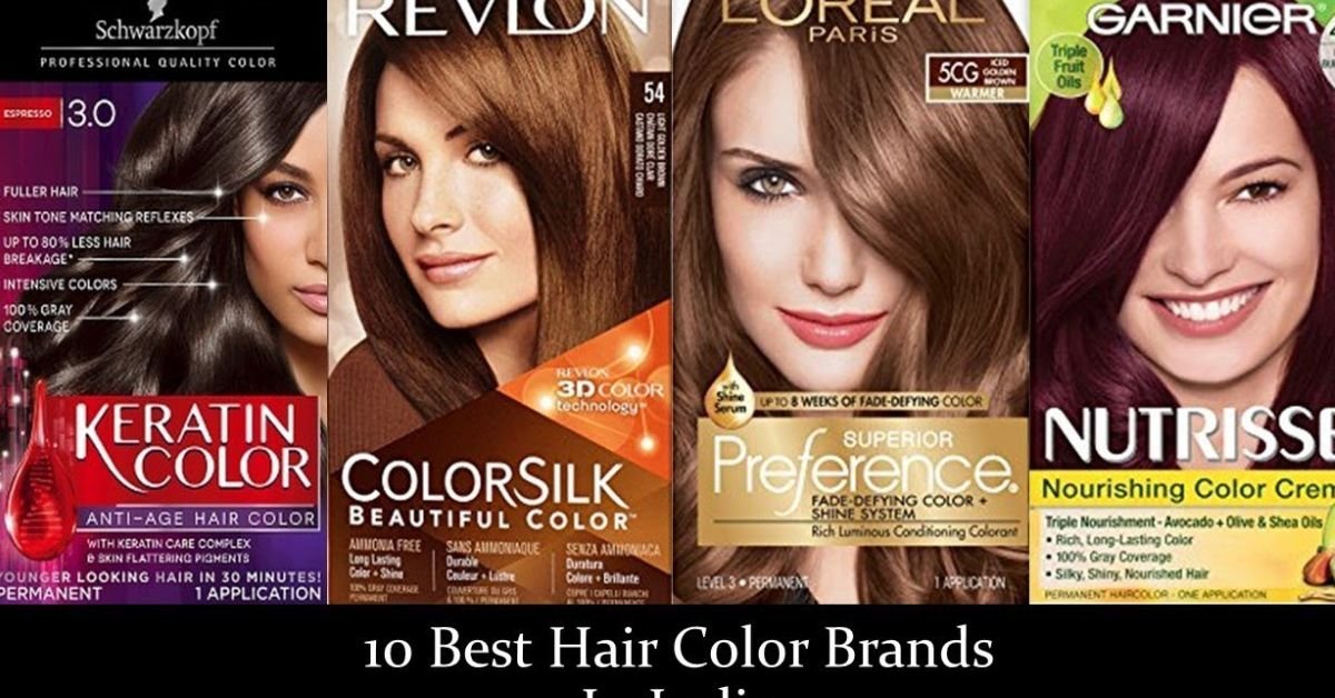 Hair color brands
