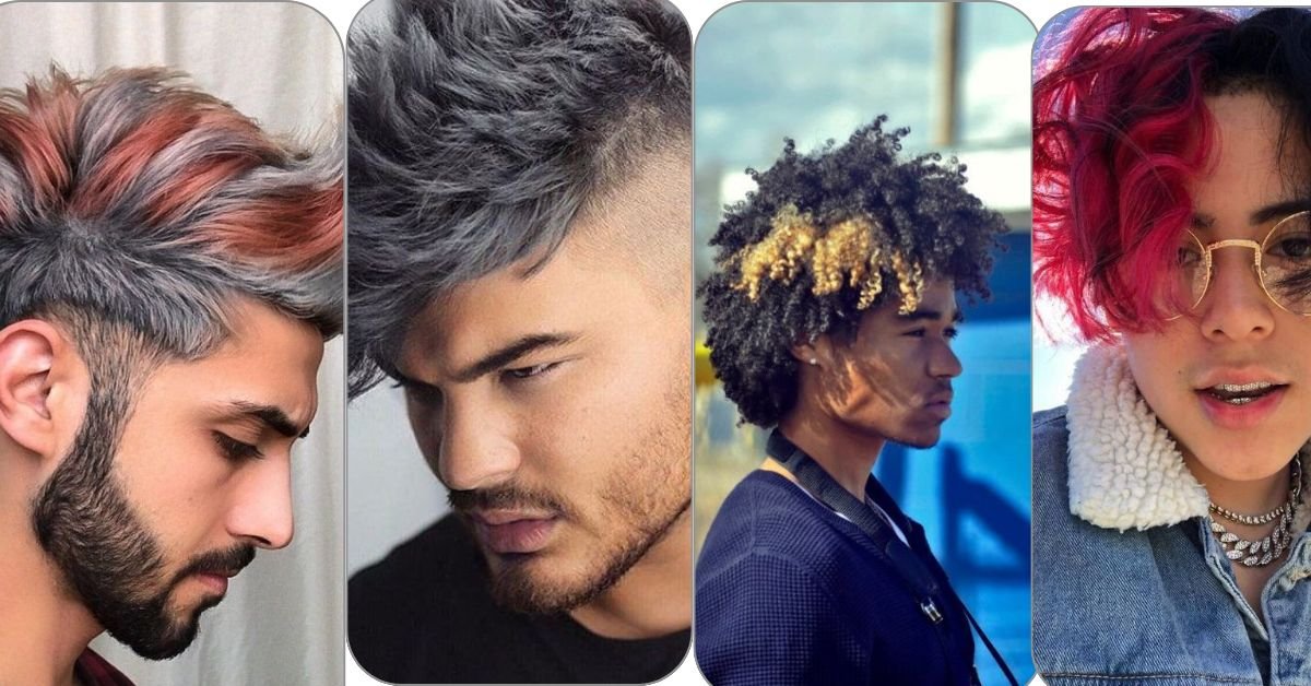 Hair color for men
