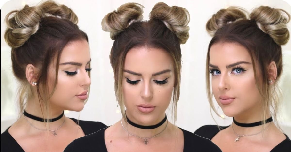 Hairstyles For Long Hair in Western Clothing