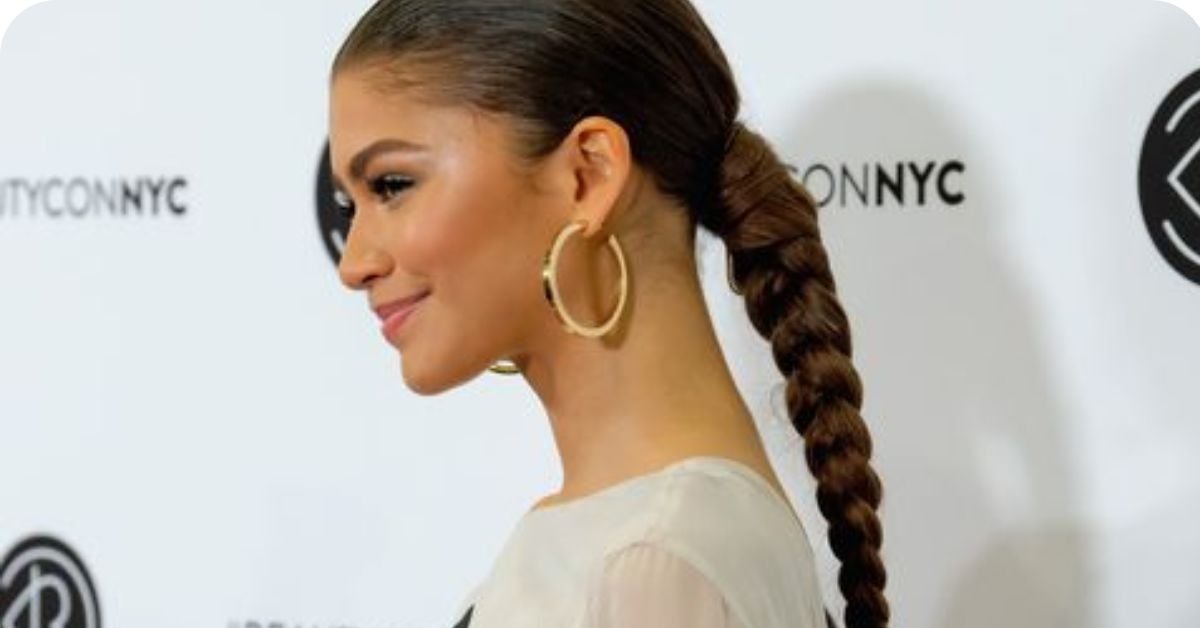 Hairstyles For Long Hair in Western Clothing