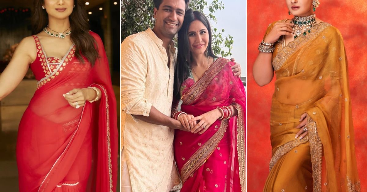 Karwa chauth looks inspired by celebrities