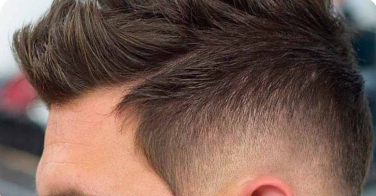 Long hairstyle for men with thin hair