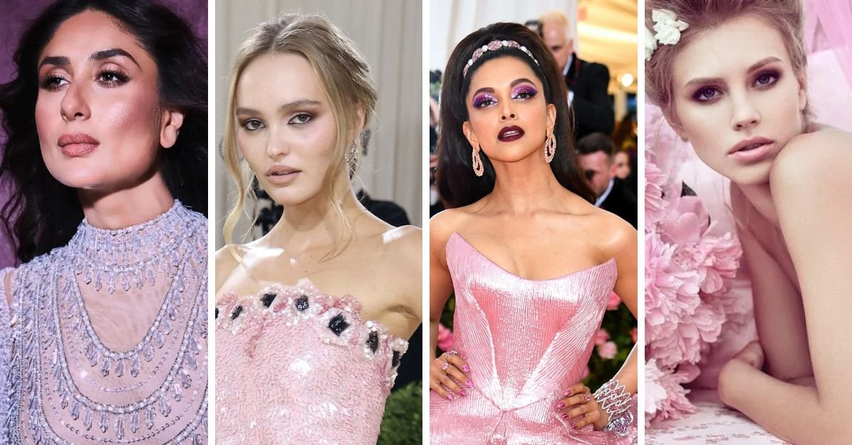 Makeup Ideas for Pink Dress