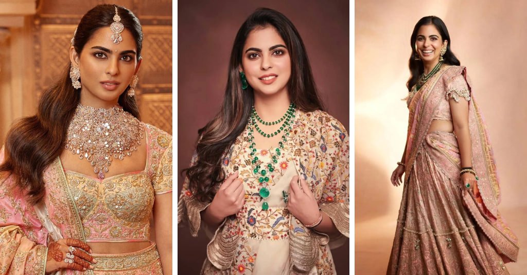 jewellery from Anant Ambani and Radhika Merchant's wedding