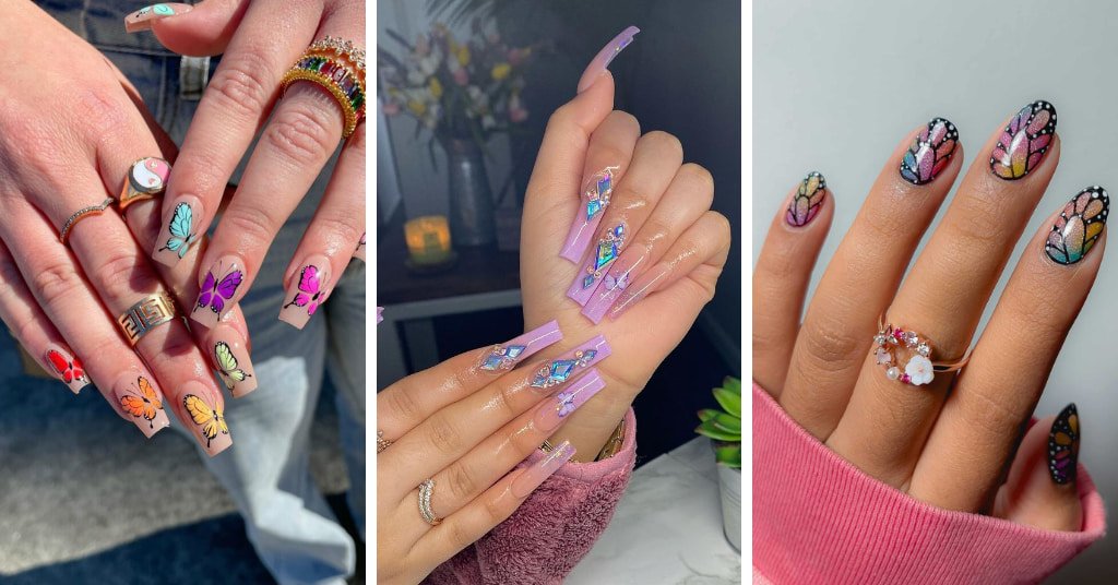 Best 20 Butterfly Nail Design Ideas You Should Try