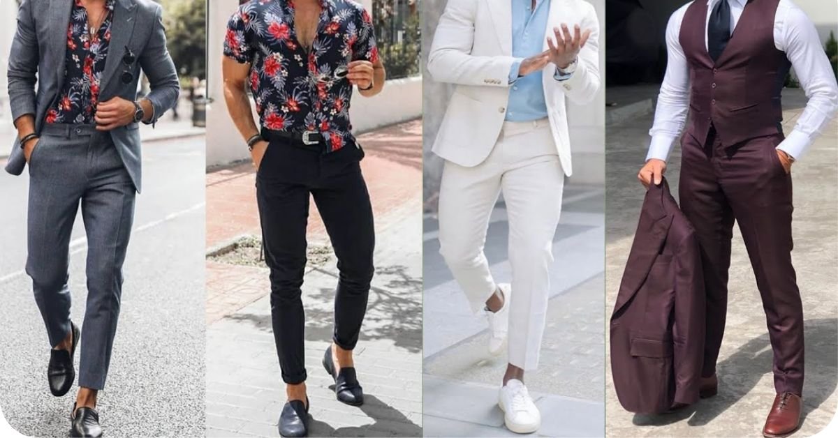 Party wear look for men