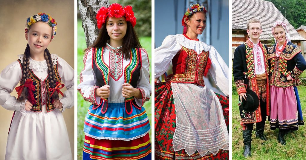 Stunning Polish Folk Costumes