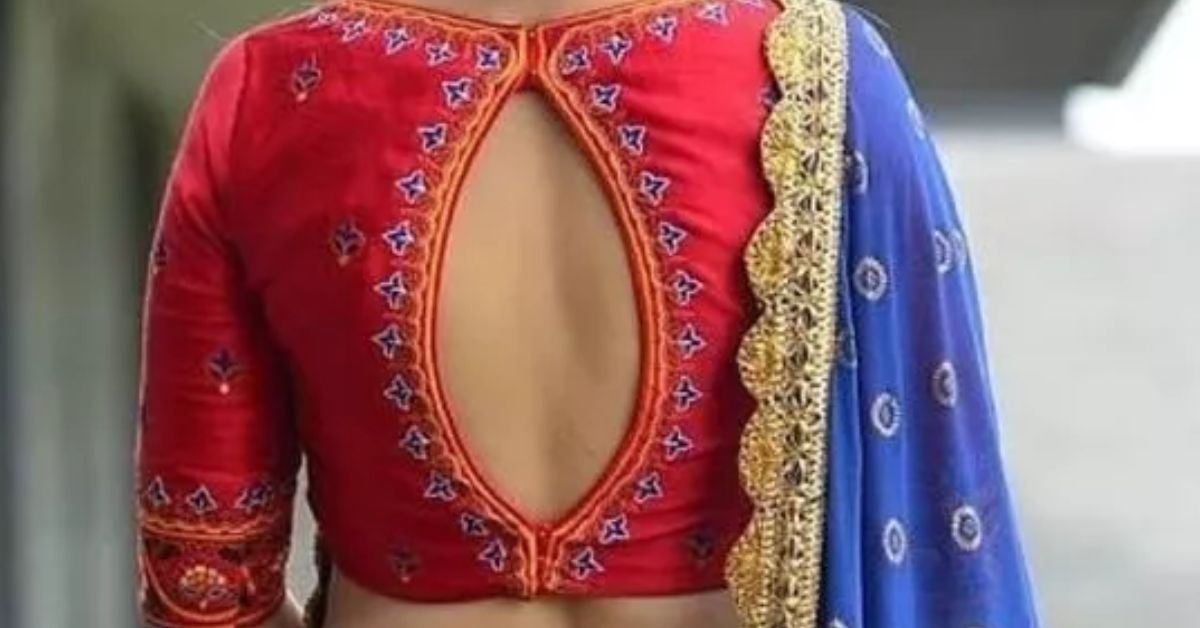 Puff blouse back designs