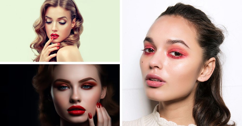 15 Stunning Red Eye Shadow Ideas