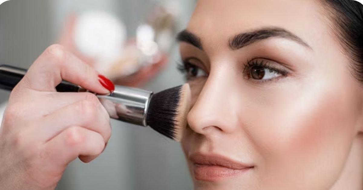 Setting powder and setting spray