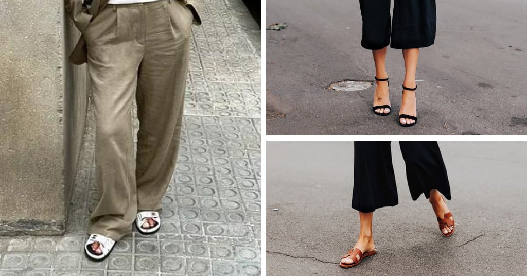 Best Shoes to wear with cropped jumpsuit