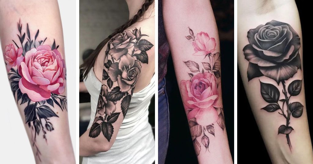 Best 15 Rose Sleeve Tattoo Ideas to try out