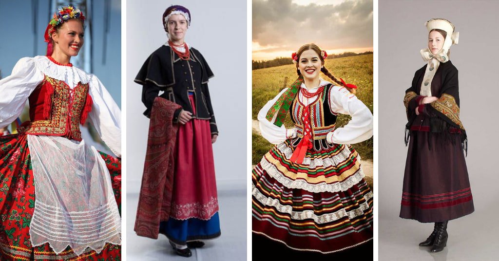 Polish Folk costume for women
