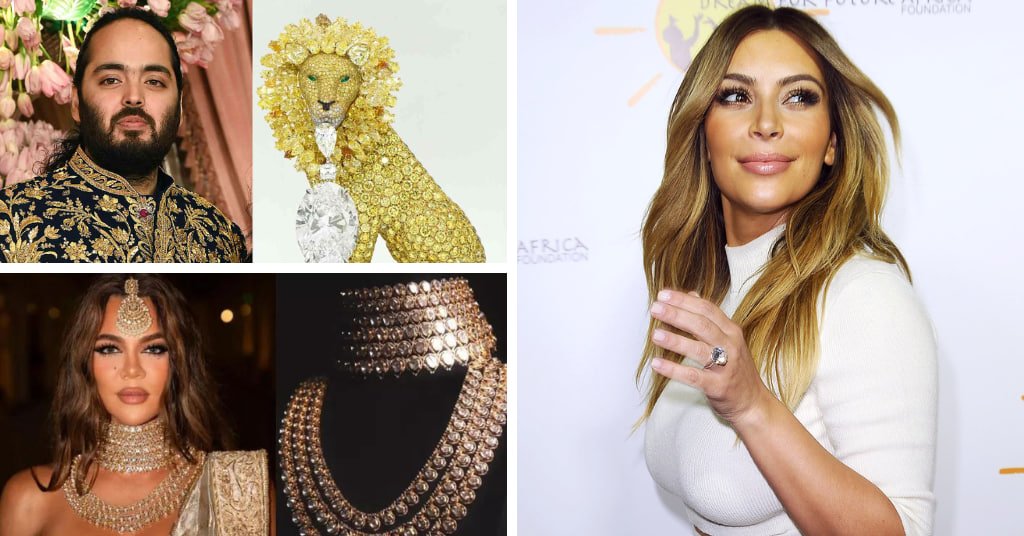 jewellery from Anant Ambani and Radhika Merchant's wedding