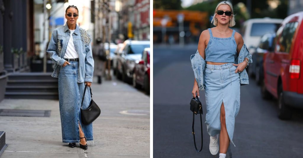 Best Denim Skirts Trending