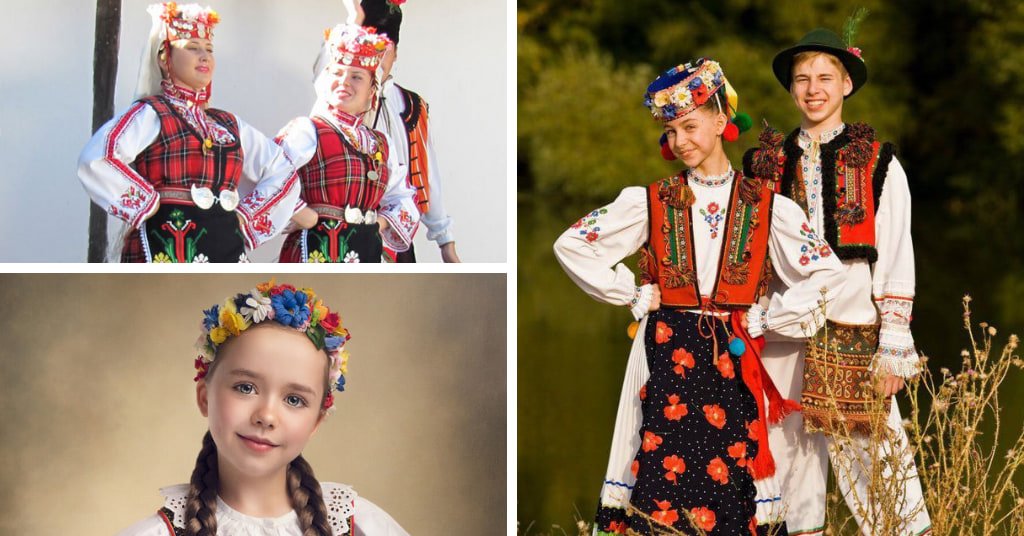 Stunning Polish Folk Costumes 