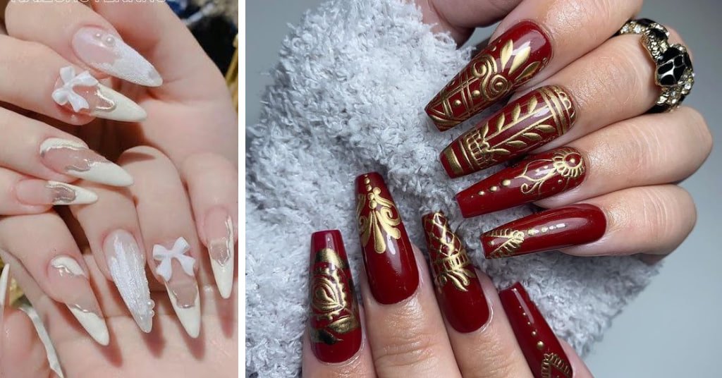 Nail Designs For A Bride