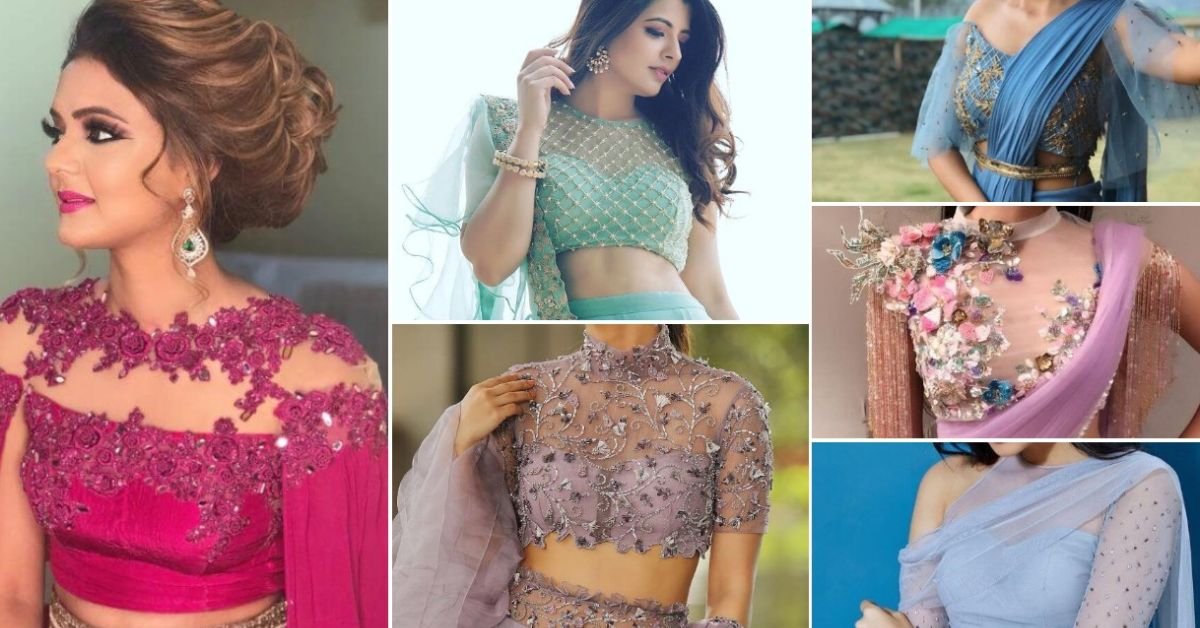 front net blouse designs