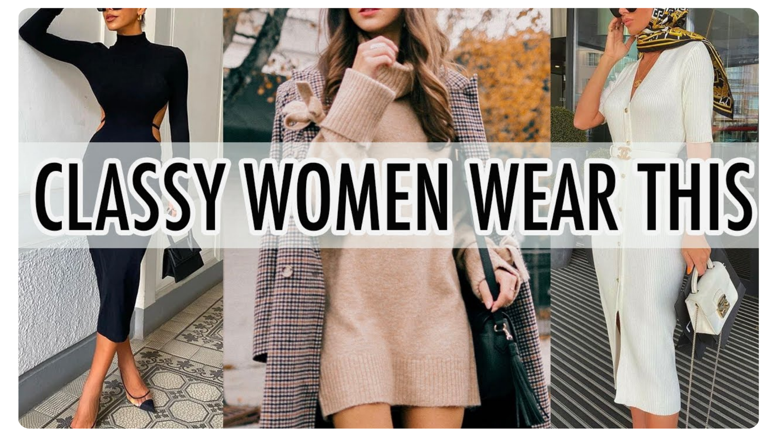 How to dress classy?