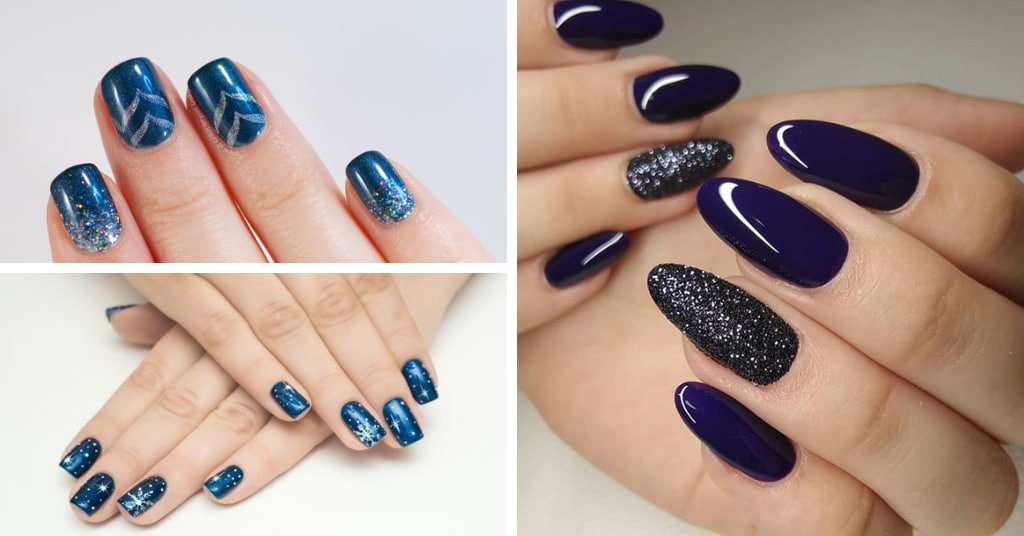 Exploring the Sophistication: 12 Best Blue Nail Art Designs