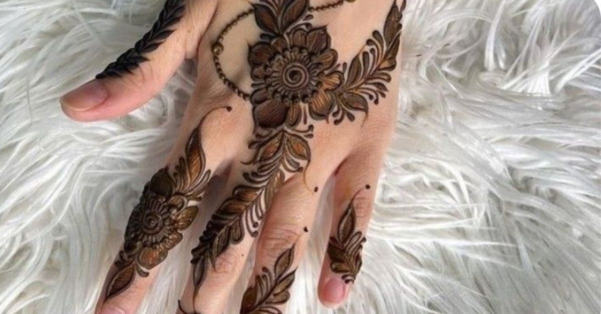 back hand mehndi designs