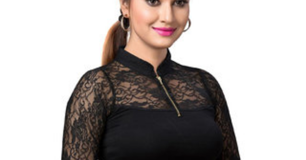 black blouse designs