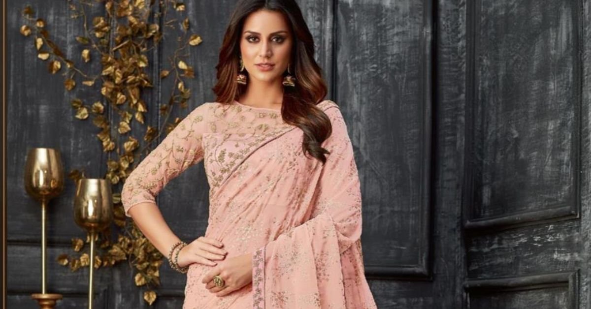 Pastel Color Saree Design Ideas